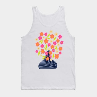 Arty flowers in a vase Tank Top